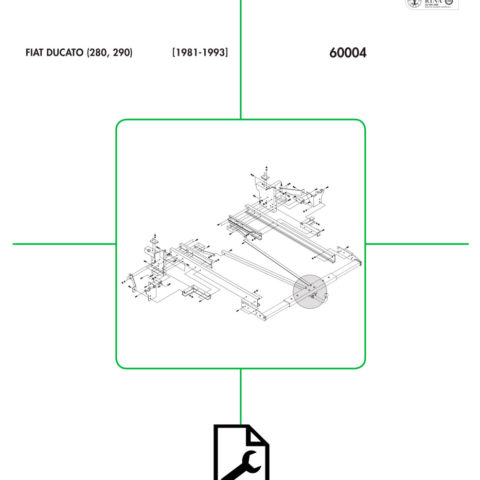 Base Con Prolunghe Gancio Traino Fiat Ducato 280 81-93