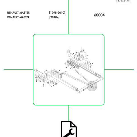 Base Con Prolunghe Gancio Traino Renault Master/Movano