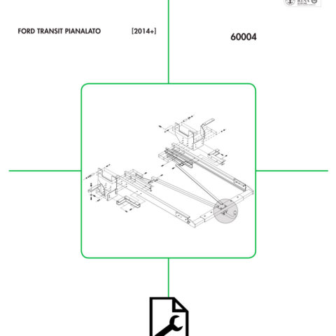 Base Con Prolunghe Gancio Traino Ford Transit Autotelaio Dal 2014