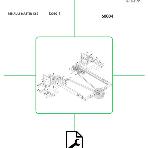 Base Con Prolunghe Gancio Traino Master/Movano Chassis Cab. 2010>