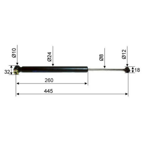 AL-KO Ammortizzatore Rep.re Mm. 445 – 20767204
