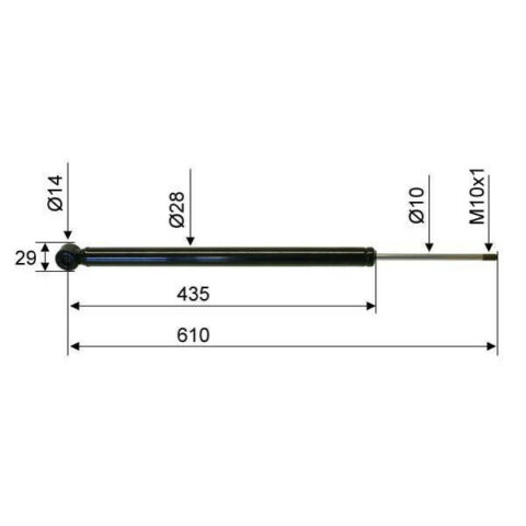 AL-KO Ammortizzatore Rep.re Mm. 610 – 21726604