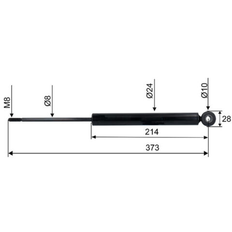 OMC Ammortizzatore Rep.re Kg. 750