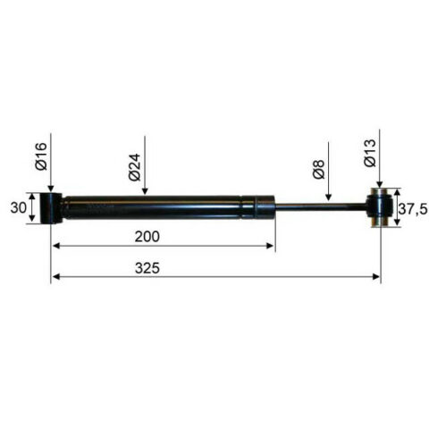 AL-KO Ammortizzatore Rep.re Mm. 325 – 353936