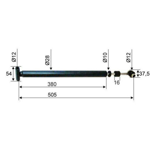 AL-KO Ammortizzatore Rep.re Mm. 505 – 370589