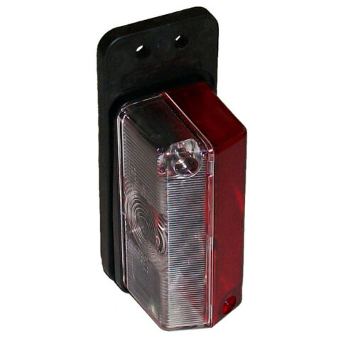 Fanale Ingombro Laterale Bianco/rosso
