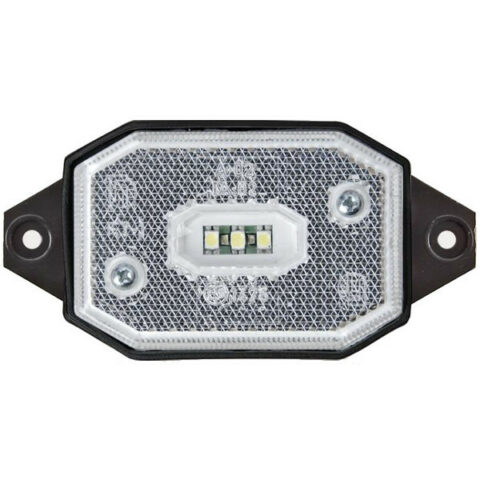 Fanale Ingombro A Led C/catadiottro Bianco 12/36V