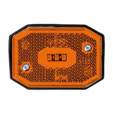 Fanale Ingombro A Led C/catadiottro Arancio 12/36V