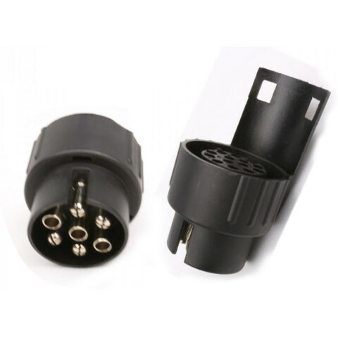 Adattatore In Plastica 7/13 Poli 12V