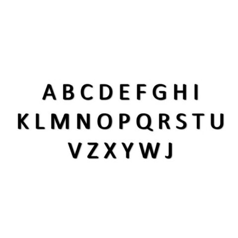 Lettera Adesiva “H” Mm. 40×80