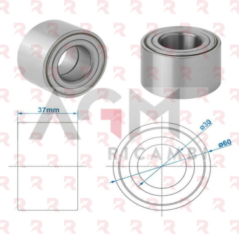 KIT CUSCINETTO COMPACT 30/60/37