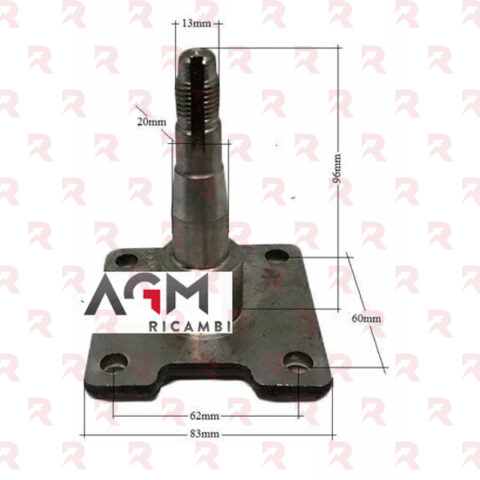 ELLEBI FUSELLO PER FRENO LB 135 + DADO E RONDELLA