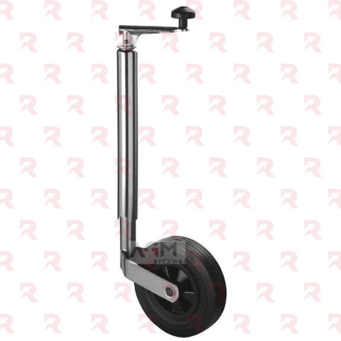 RUOTINO TELESCOPICO TUBO Ø Mm. 35 – H Mm. 565/755 – RUOTA PLS Mm. 160X40