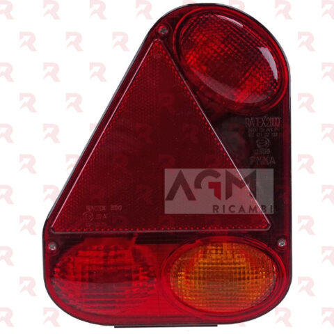 RADEX 2900 – FANALE POST. SX 5 FUNZIONI (POS/STOP/DIR/LT/RN)