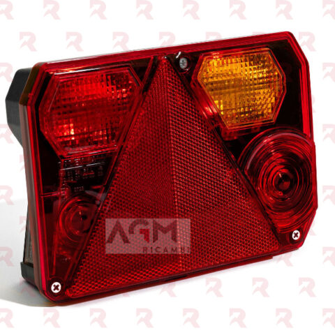 RADEX 6400 – FANALE POST. DX 5 FUNZIONI (POS,STOP,DIR,LT,RN)