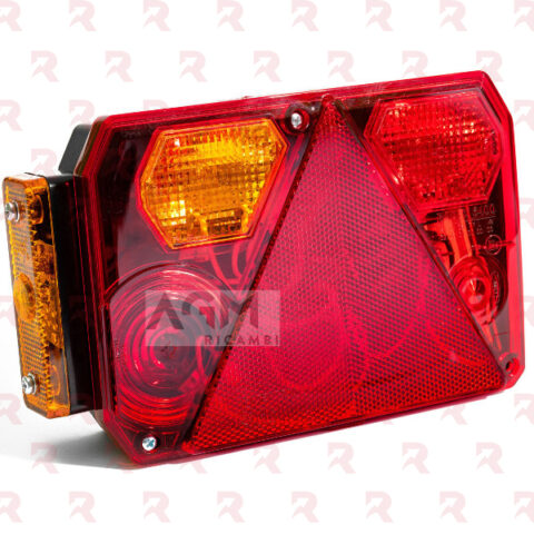 RADEX 6400/SM – FANALE POST. SX 5 FUNZIONI  (POS,STOP,DIR,LT,RN)