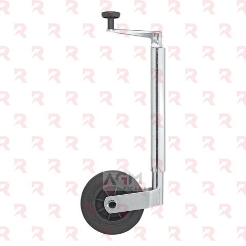 RUOTINO TELESCOPICO TUBO Ø Mm. 35 – H Mm. 490/680 – RUOTA PLS Mm. 160X40