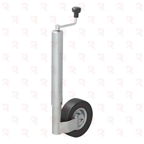 RUOTINO D’APPOGGIO TUBO Ø 60 – H 530/720 – RUOTA 200X60