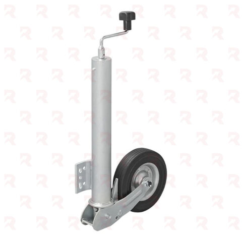 RUOTINO D’APPOGGIO TUBO Ø 60 – H 550/720 – RUOTA 200X50
