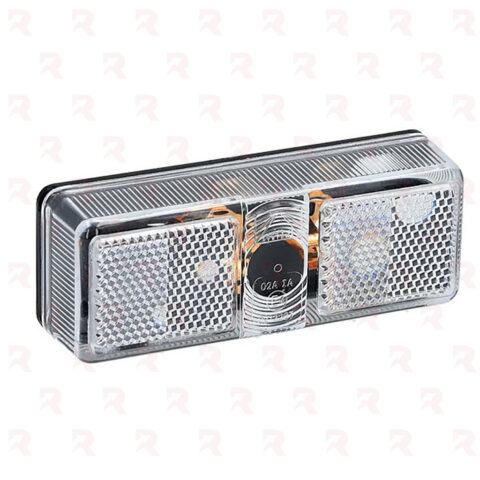 ASPOCK FANALE INGOMBRO CON CATADIOTTRO BIANCO 12V
