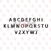 LETTERE ADESIVE