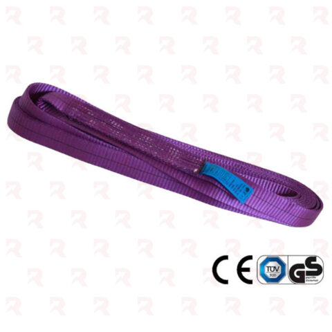 CINGHIA DI SOLLEVAMENTO MT. 2/4 KG. 1000 – LUNGHEZZA CM. 200 – LUNGHEZZA TOTALE CM. 400