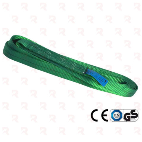 CINGHIA DI SOLLEVAMENTO MT. 1/2 KG. 2000 – LUNGHEZZA CM. 100 – LUNGHEZZA TOTALE CM. 200